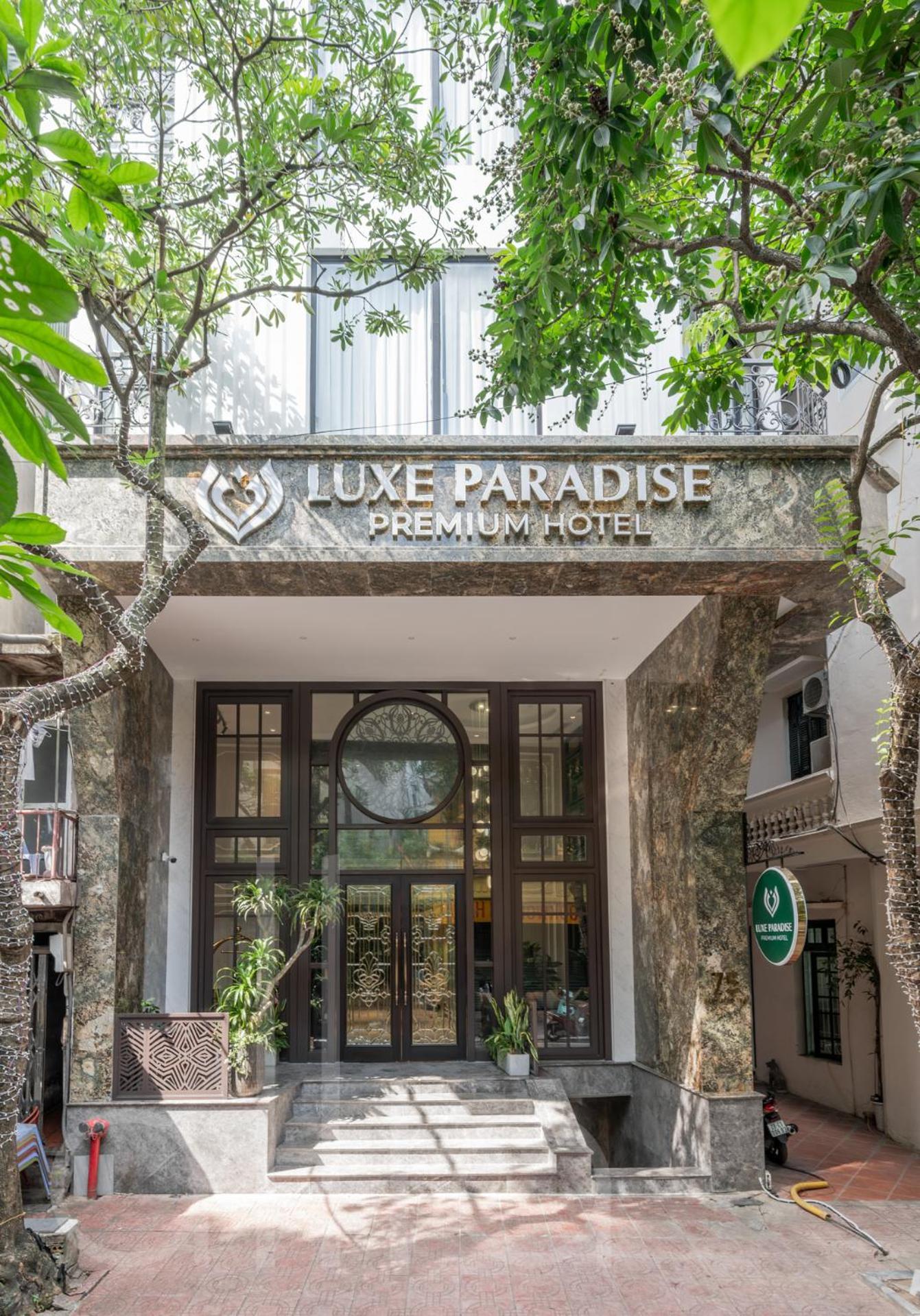 Luxe Paradise Premium Hotel Hanoi Exterior foto